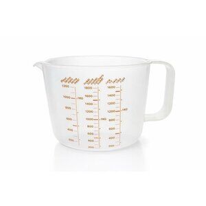 Vintage Tupperware Mix And Pour For Flour, Sugar & Rice - Multi Languages